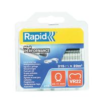 Hegnsringklammer Rapid VR22, galvaniseret, 5-11 mm, 215 stk.