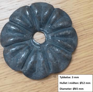 PS17-62 BLOMST Ø65x3 mm PS17-62 BLOMST Ø65x3 mm