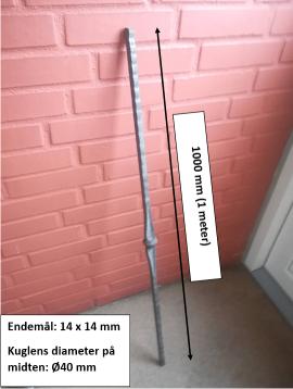 Banket smedejernsbaluster PS13-10 Banket smedejernsbaluster PS13-10