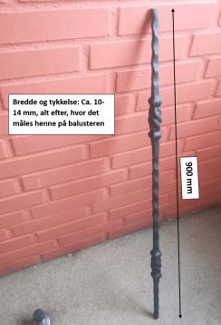 Banket smedejernsbaluster PS13-30 Banket smedejernsbaluster PS13-30