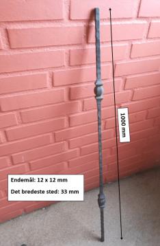 Lang banket smedejernsbaluster PS13-43