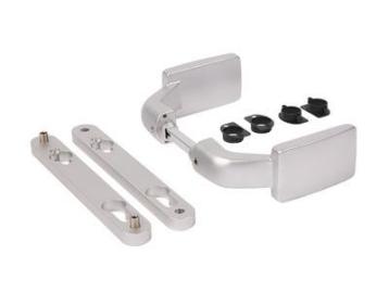 Håndtagspar 3006FIX i anodiseret aluminium
