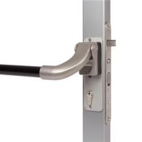 Aluminiumsskubbestang til indbygningslåse (H-METAL, H-WOOD og SIXTYLOCK)