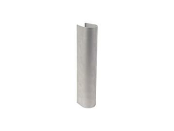 Ubelagt aluminiumsskal til Lion portlukker, kan pulverlakeres Ubelagt aluminiumsskal til Lion portlukker, kan pulverlakeres