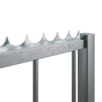 Sikkerhedsstrimler elektrogalvaniserede 2000 mm til svejsning, 20 stk.