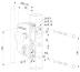 El-lås i mosgrøn RAL 6005, Fail Close, til firkantede profiler