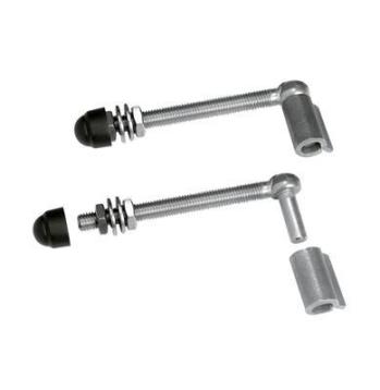 Hængselsæt GAM12-130 til havelåger, M12 rustfri aksel 130 mm, op til 100 kg Hængselsæt GAM12-130 til havelåger, M12 rustfri aksel 130 mm, op til 100 kg