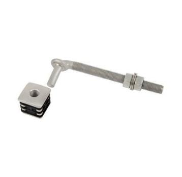 Hængselsæt GBM16-DP til havelåger, galvaniseret M16 med DURA aluminiumspropper Hængselsæt GBM16-DP til havelåger, galvaniseret M16 med DURA aluminiumspropper