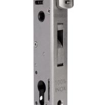 Fortylock rustfri indbygningslås til 40 x 40 mm profilrør, kun låsekasse