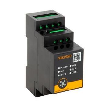 SwitchStone-STD relæmodul, 2 kanaler, 230 V SwitchStone-STD relæmodul, 2 kanaler, 230 V