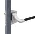 Overflademonteret antipanik-portlås til firkantede profiler på 40–60 mm i RAL 9010 Hvid, med halvt aluminiumshåndtag EN179 – billede 6 Overflademonteret antipanik-portlås til firkantede profiler på 40–60 mm i RAL 9010 Hvid, med halvt aluminiumshåndtag EN179 – billede 6