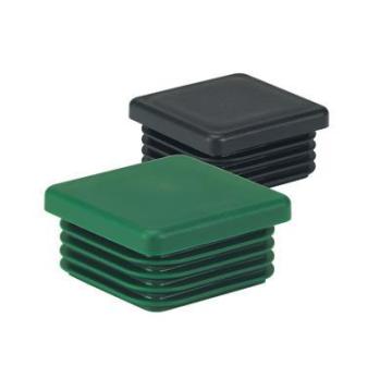 Stolpeprop til firkantet profil 40 x 40 mm i RAL 9005 Sort
