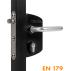 Locinox antipanik-portlås 60-80 mm sølv Push håndtag billede 4 Locinox antipanik-portlås 60-80 mm sølv Push håndtag billede 4