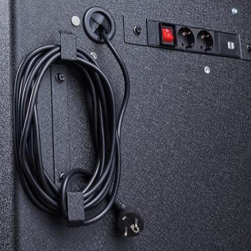 Strømudtag 230 V og 2 x USB til XX-LARGE vogn