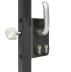 Dobbelt cylinderlås til svinglåger, firkantede 40 mm profiler, 2 x VSZ Dobbelt cylinderlås til svinglåger, firkantede 40 mm profiler, 2 x VSZ