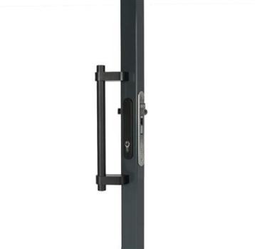 Fast håndtag i sort anodiseret aluminium BAR-A-300 Fast håndtag i sort anodiseret aluminium BAR-A-300