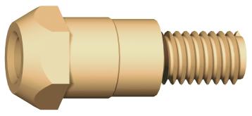 Dysestamme M6 26 mm til MB 24
