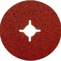 Fiberskive, Ø125, korn 36