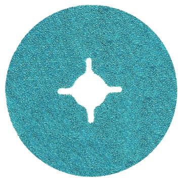 Fiberskive, Ø125, korn 60, zirkon