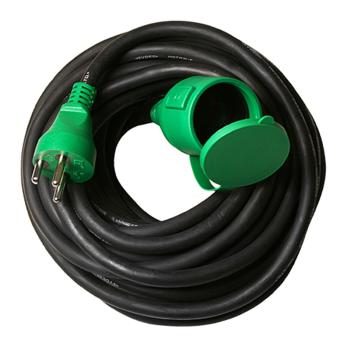 Blue Electric 25 Meter Kabelsæt Med Dk-Jord