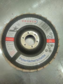 Poler-flapskive 125x22 (finish)