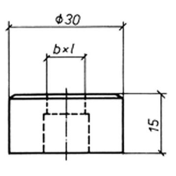 Matrice, rund Ø30 mm, MUBEA, 12,7 mm