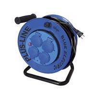 Professional +Plus-Line 25 Meter Kabeltromle M/Udtag Og Jordstik