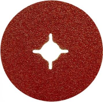 Fiberskive, Ø125, korn 100 Fiberskive, Ø125, korn 100