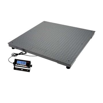 Platformsvægt 3000 kg x 0,5 kg 1200x1200 mm vejeplade