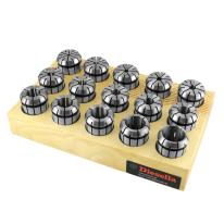 ER16 spændetænger 1-10 mm Vandtæt DIN6499B (9 stk)