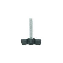 Vingeskrue (fløjskrue), M6 x L16/11 mm (løse arme)