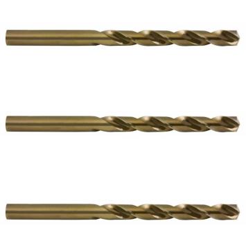 Spiralbor Ø5,0 mm, HSSE-Co5, DIN 338 type N | TERRAX – koboltlegeret bor (5%), spiralbor