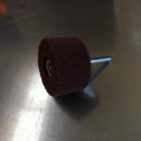 Slibevifte (kombi), fibral/fleece, Ø50 x 30 mm, korn 240