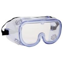 Sikkerhedsbrille, lukket, med ventil, THOR