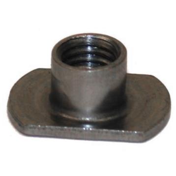Svejsemøtrik M10, m. flange Svejsemøtrik M10, m. flange