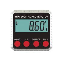 Digital vinkelmåler 4x90° med magneter i bunden
