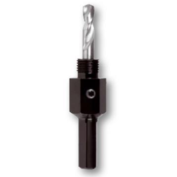 Holder inkl. centrerbor til hulsav Ø12–14 mm, M10 x 1,25