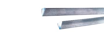 Stang-loddetin kobber, 2 x 333 mm