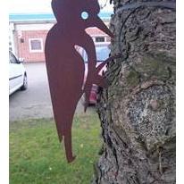 Spætte i cortenstål