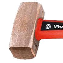 Kobberhammer, 750 g., Ultratec-skaft