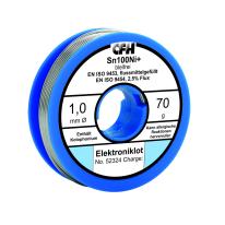 Loddetin elektronik Ø1,0, 200 g. - Blyfri