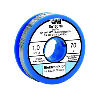 Loddetin elektronik Ø1,0, 200 g. - Blyfri