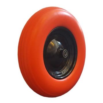 Trillebørhjul punkterfri 4.00x8, 12mm aksel