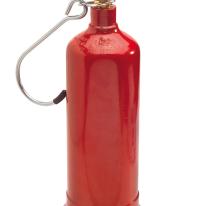 Stålflaske til genopfyldning, 1 ltr.