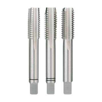 Håndsnittap 3/4" UNC, sæt à 3 stk, HSS, DIN 352