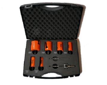 Hulsavsæt (kopbor) "installatør" 19-57 mm - med OneClick skiftesystem