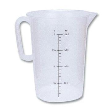 Plast kande med måleskala - 5 liter